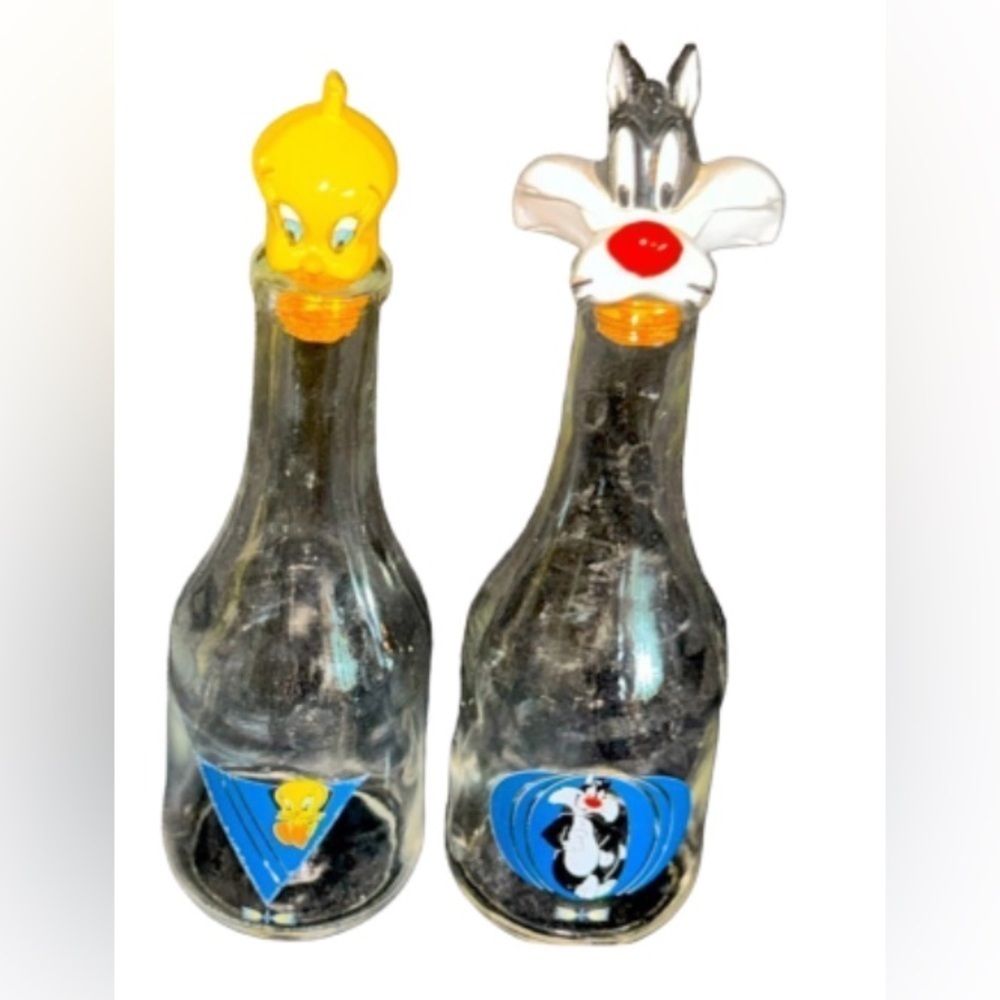 Looney Tunes Vinegar  & Oil  vintage TWEETY & SYLVESTER